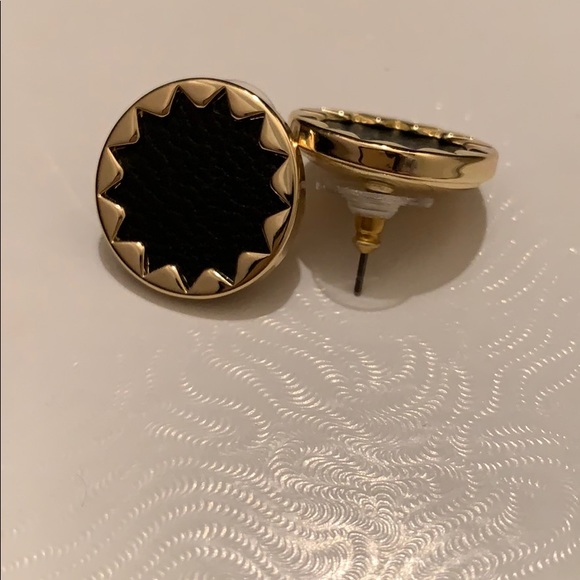 House of Harlow black stud earrings - Picture 2 of 2